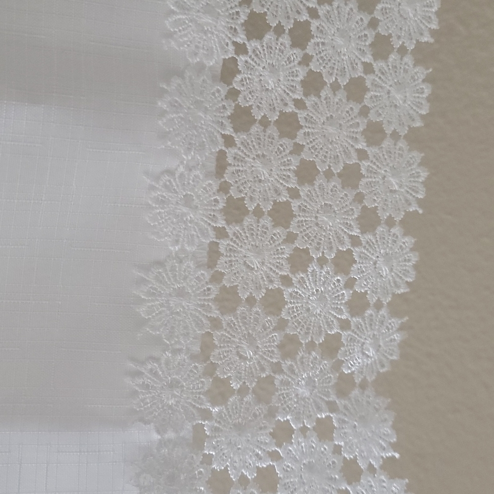 Cafe Curtains, white